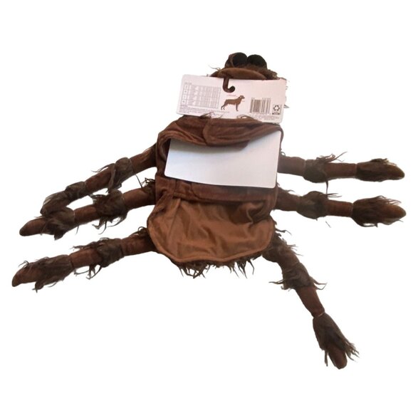 Halloween Pet Costume-Spider W/ Light Up Eyes-Brown-Size Small-NWT - Picture 4 of 5